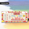 Ticket personnalisation totale en quadri